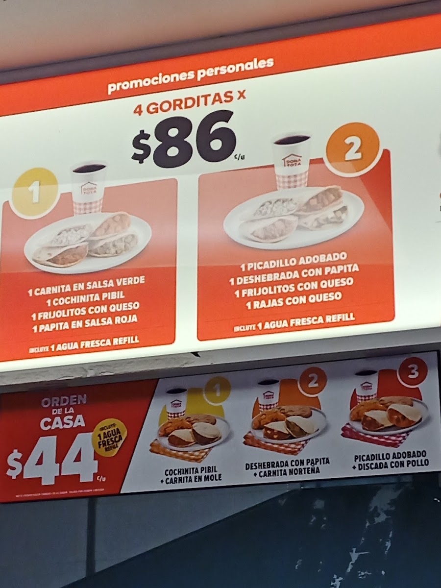 Gorditas Doña Tota Menu - Image 2